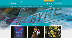 Desktop Screenshot of byretheatre.com